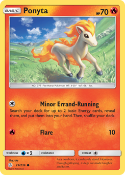 Ponyta — Cosmic Eclipse 23/236