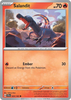 Salandit — Stellar Crown 23/142