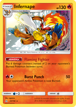 Infernape — Ultra Prism 23/156