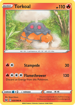 Torkoal — Lost Origin 23/196
