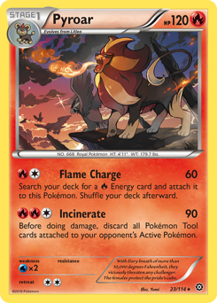 Pyroar — Steam Siege 23/114