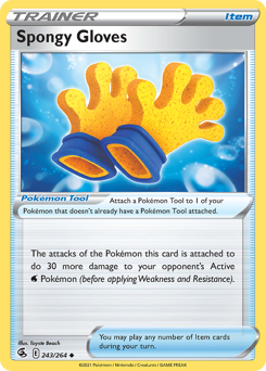Spongy Gloves — Fusion Strike 243/264