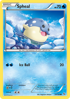 Spheal — Flashfire 24/106