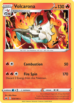 Volcarona — Chilling Reign 24/198