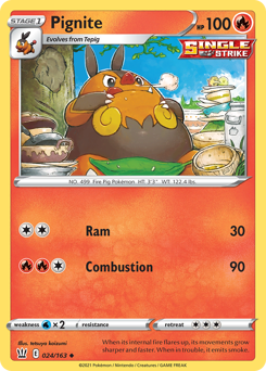 Pignite — Battle Styles 24/163