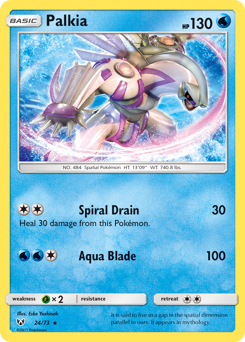 Palkia — Shining Legends 24/73