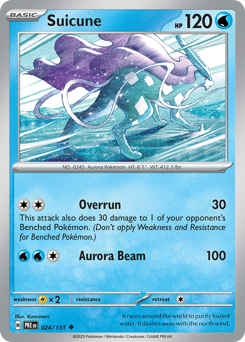 Suicune — Prismatic Evolutions 24/131
