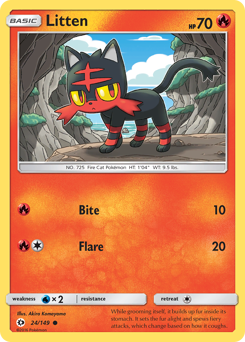 Litten — Sun & Moon 24/149