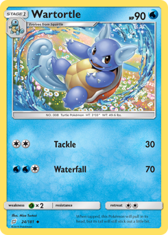 Wartortle — Team Up 24/181
