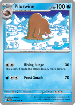 Piloswine — Phantasmal Flames 24/94