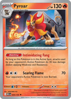 Pyroar — Mega Evolution 24/132
