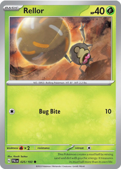 Rellor — Paldea Evolved 25/193