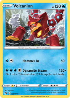 Volcanion — Shining Fates 25/72