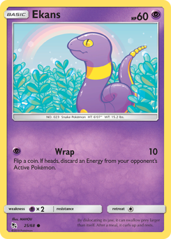 Ekans — Hidden Fates 25/68