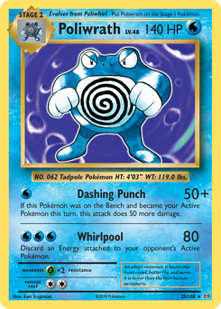Poliwrath — Evolutions 25/108