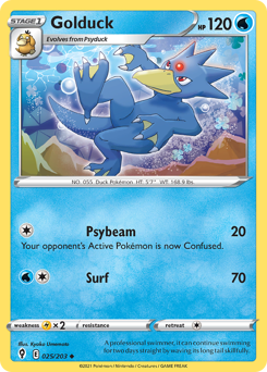 Golduck — Evolving Skies 25/203