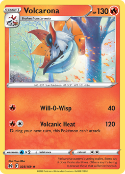 Volcarona — Crown Zenith 25/159