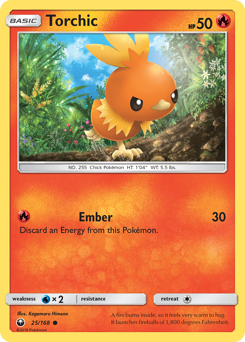 Torchic — Celestial Storm 25/168