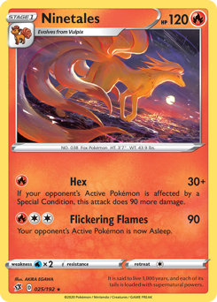 Ninetales — Rebel Clash 25/192
