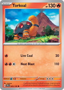Torkoal — Journey Together 25/159