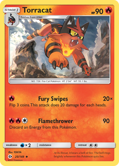 Torracat — Sun & Moon 25/149