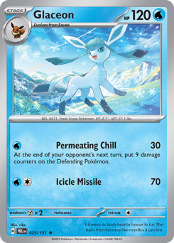 Glaceon — Prismatic Evolutions 25/131