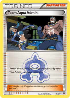 Team Aqua Admin — Double Crisis 25/34