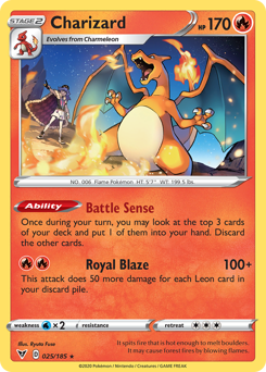 Charizard — Vivid Voltage 25/185
