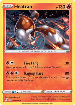 Heatran — Darkness Ablaze 25/189