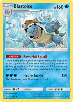 Blastoise — Team Up 25/181