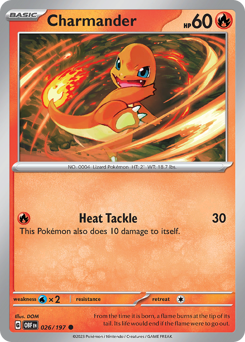 Charmander — Obsidian Flames 26/197
