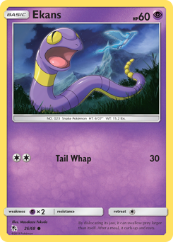 Ekans — Hidden Fates 26/68
