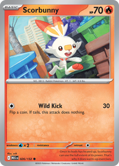 Scorbunny — Mega Evolution 26/132