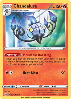 Chandelure — Lost Origin 26/196