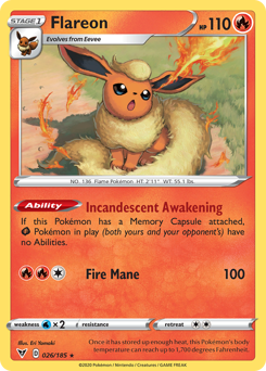 Flareon — Vivid Voltage 26/185