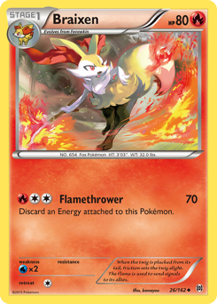 Braixen — BREAKthrough 26/162