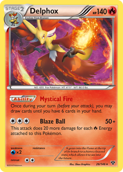 Delphox — XY 26/146