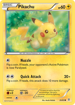 Pikachu — Generations 26/83