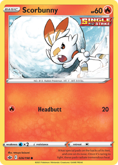 Scorbunny — Chilling Reign 26/198