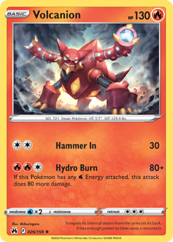 Volcanion — Crown Zenith 26/159