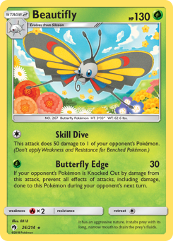 Beautifly — Lost Thunder 26/214
