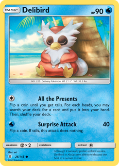 Delibird — Guardians Rising 26/145