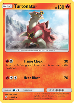 Turtonator — Burning Shadows 26/147