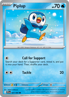 Piplup — Phantasmal Flames 27/94