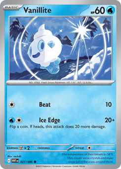 Vanillite — White Flare 27/86