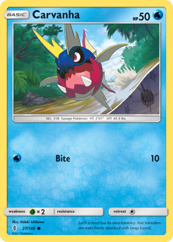 Carvanha — Guardians Rising 27/145
