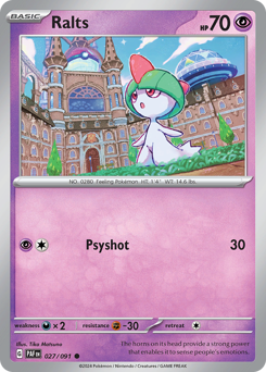 Ralts — Paldean Fates 27/91