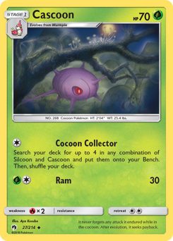 Cascoon — Lost Thunder 27/214