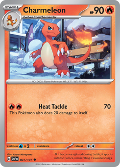 Charmeleon — Obsidian Flames 27/197