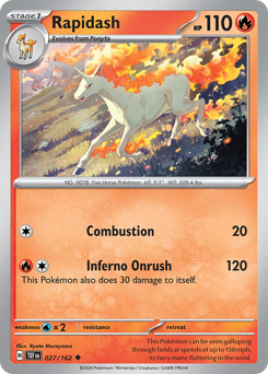 Rapidash — Temporal Forces 27/162